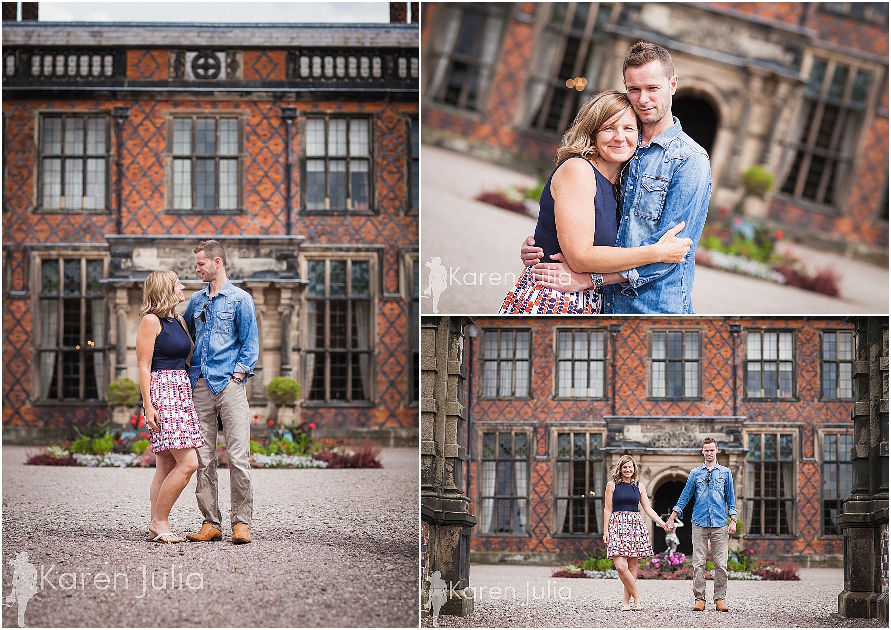 Country House Gardens Engagement Shoot