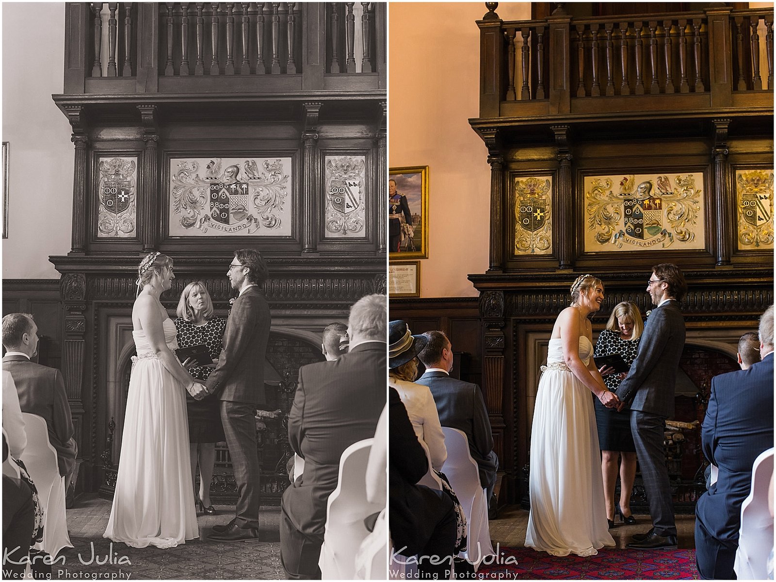 Reaseheath Hall wedding ceremony