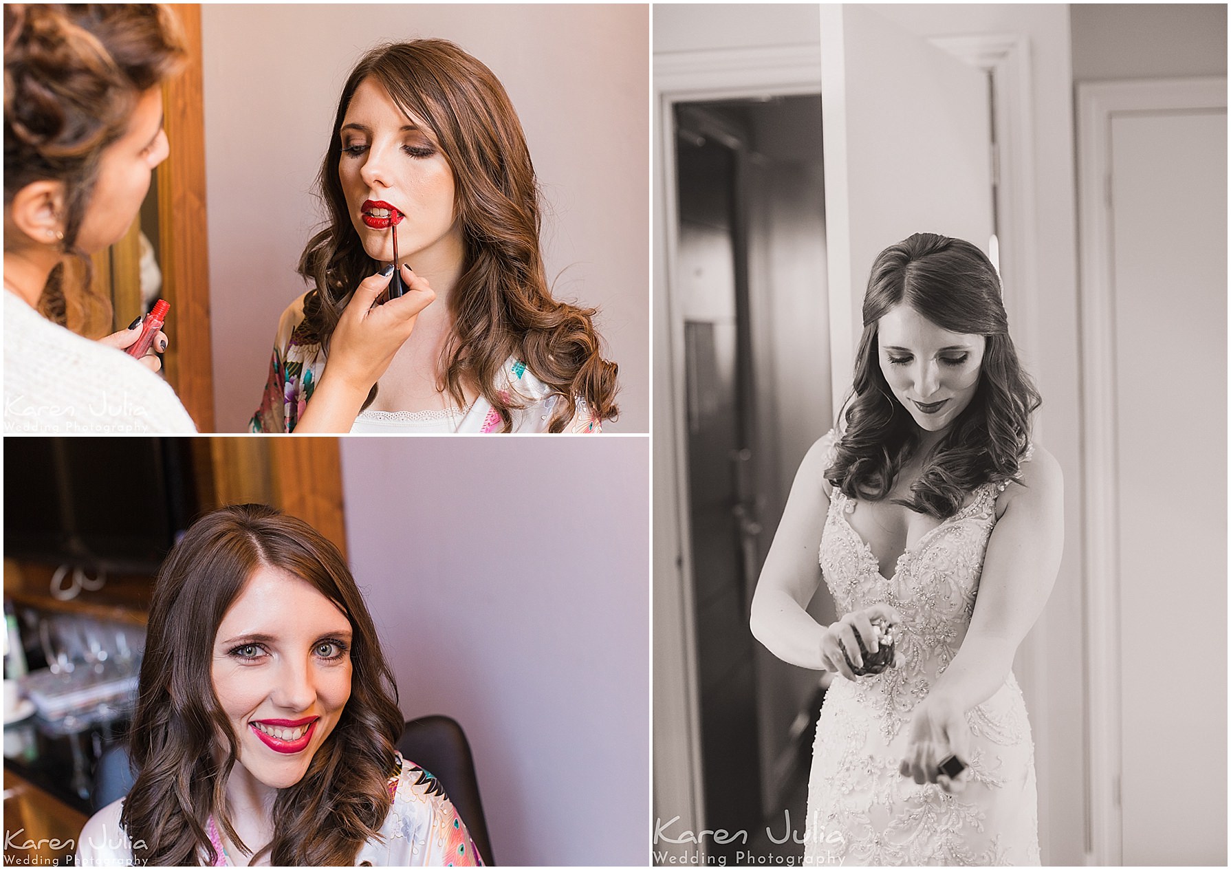 bridal preparations at townhouse hotel manchester