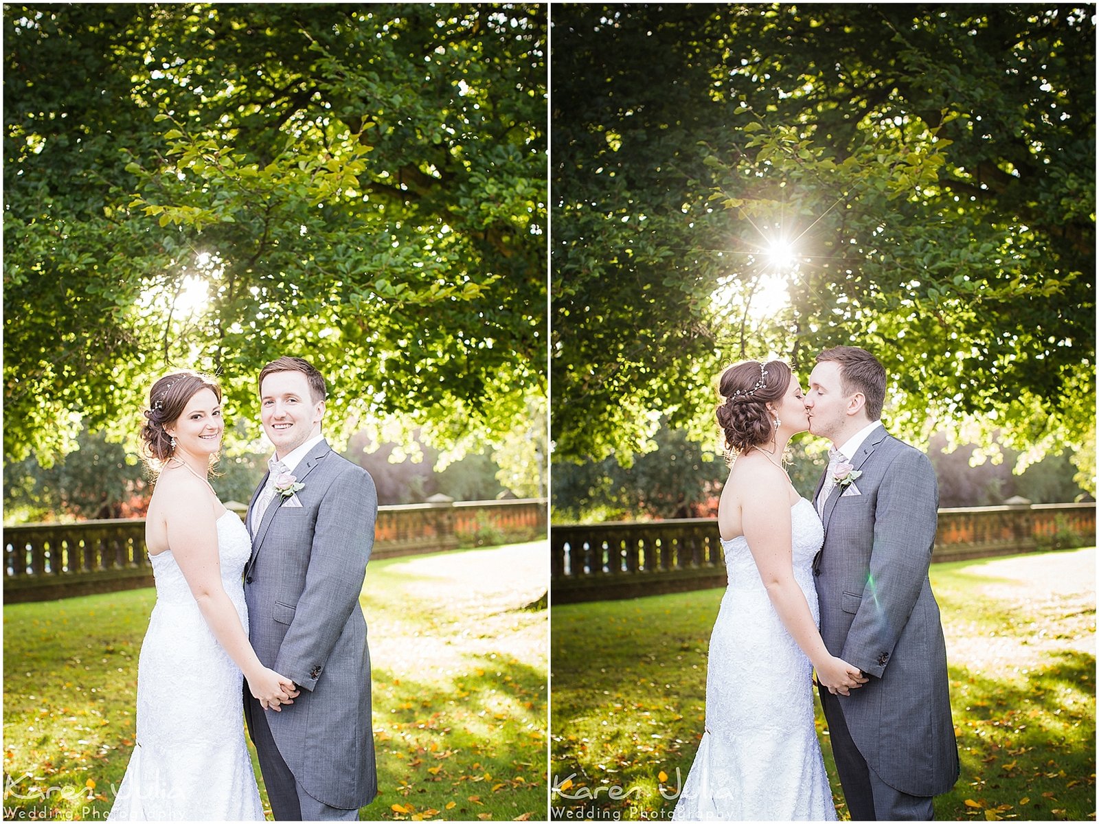 Crewe Hall Wedding Photography bride and groom portrait