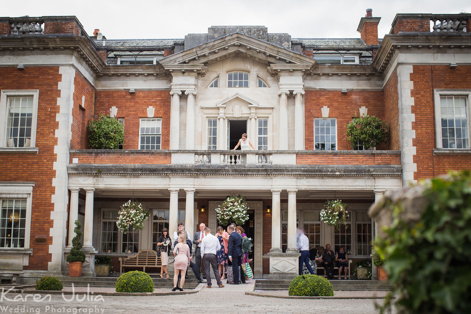 photo of guests at Eaves Hall