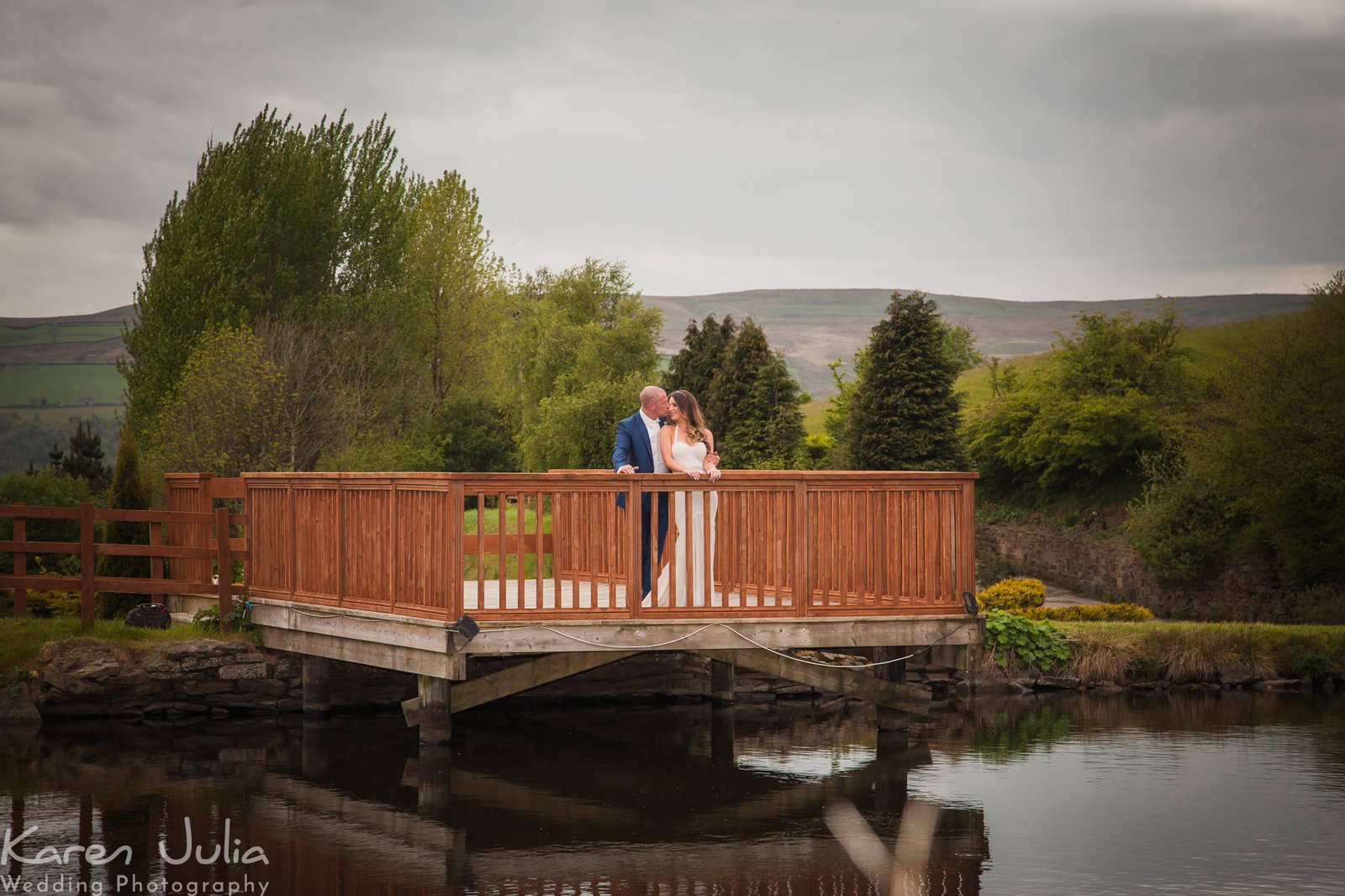 bride and groom portrait at the fishermans retreat