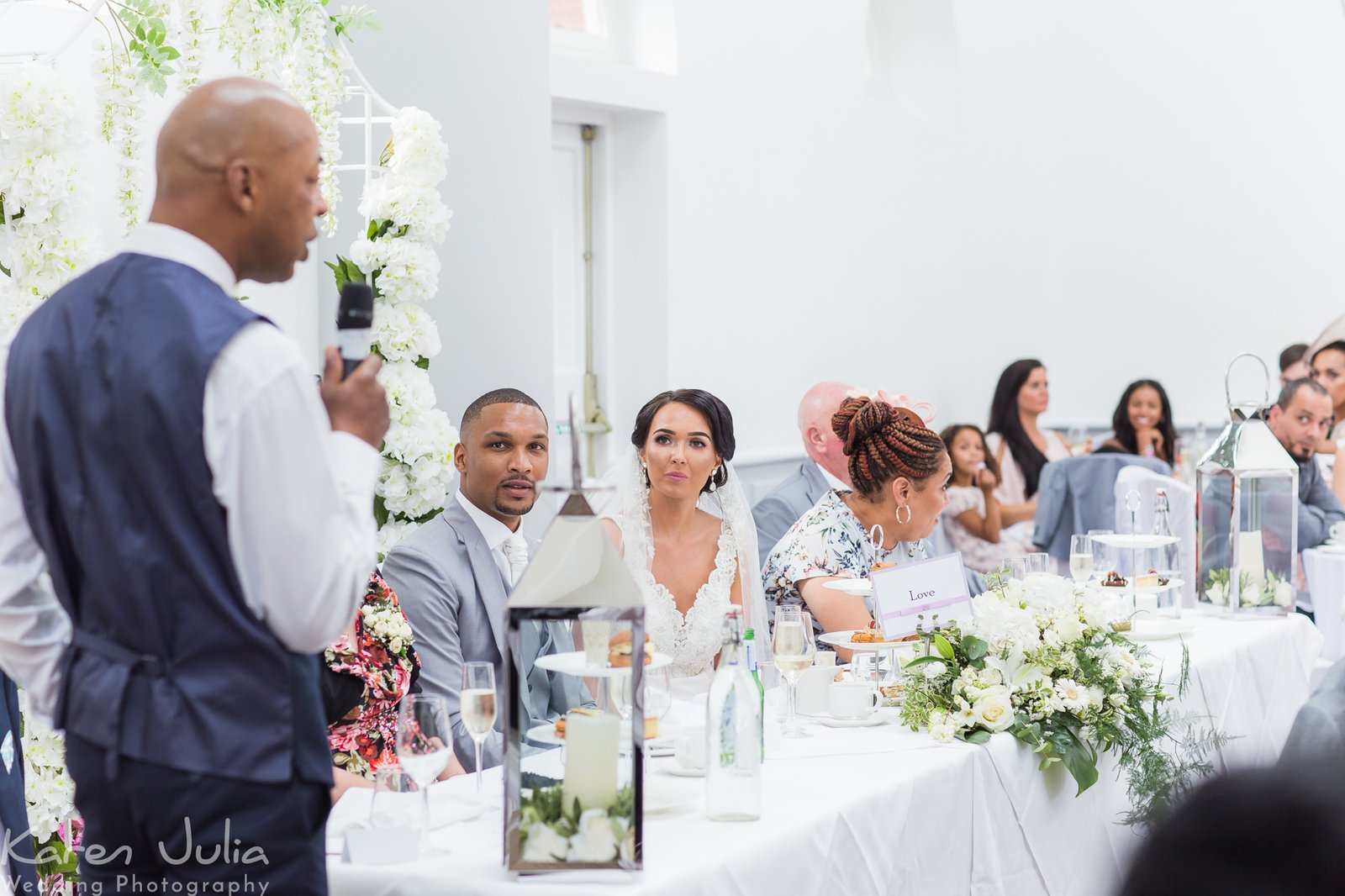 wedding speeches at Chancellors Hotel