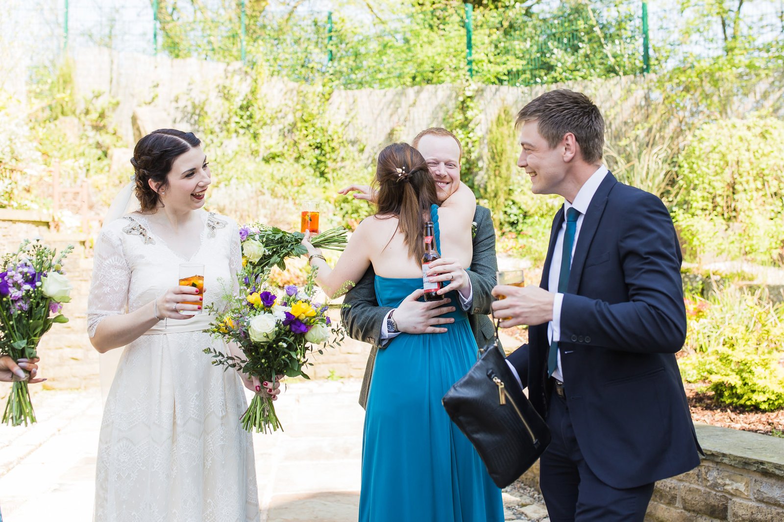 documentary style wedding photography at Ramsbottom Civic Hall